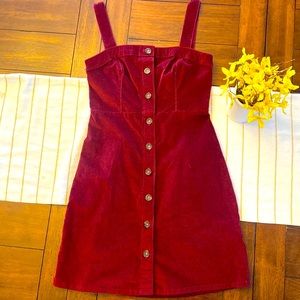 Hollister Like New Corduroy Mini Dress. Size XS